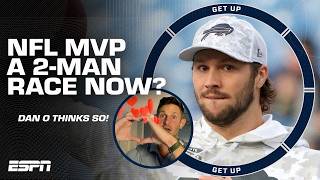 NFL MVP RACE HEATING UP 🔥 Josh Allen or Lamar Jackson 👀 IM SHOCKED  Dan Orlovsky  Get Up [upl. by Hteazile]