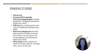 Pulmonary Embolism Presentation [upl. by Crowell74]