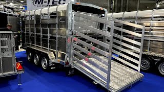 LAMMA Show 2024 Highlights MTec Engineering shows off its wide range of trailers [upl. by Orms]