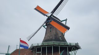 A visit at Zaanse Schans the Netherlands 🇳🇱 [upl. by Esirahs]