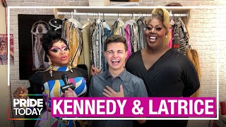 Kennedy Davenport amp Latrice Royale Throw Hilarious Shade at Derrick Barry [upl. by Alysa260]