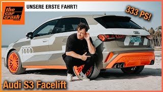 Audi S3 Facelift 2024 Erste Fahrt mit dem 333 PS starken Kompakten Fahrbericht  Review  Sound [upl. by Barnie]