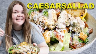 CAESARSALLAD PÅ GRILLEN [upl. by Germann961]