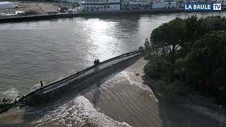 🌊 Grandes marées dans la baie  La Baule mars 2024 [upl. by Daniels]