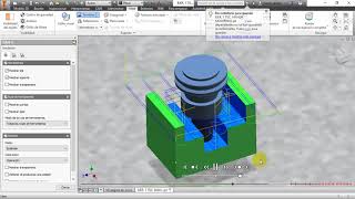 MECANIZADO EN HSM INVENTOR [upl. by Bullion]