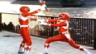 Power Rangers vs Evil Clone Power Rangers Battle  Mighty Morphin  Power Rangers Official [upl. by Raasch]