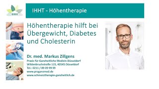 Höhentraining IHHT hilft bei Übergewicht Diabetes und Cholesterinerhöhung [upl. by Parker]