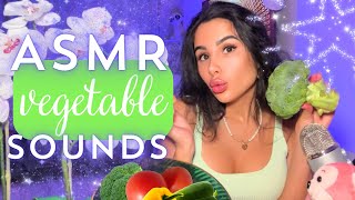 Ultimate Vegetable Mukbang  ASMR Raw Veggies for Relaxation [upl. by Truk]