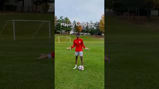 Light work no reaction shorts youtubeshorts football soccer canada miguelkijiba [upl. by Valente877]