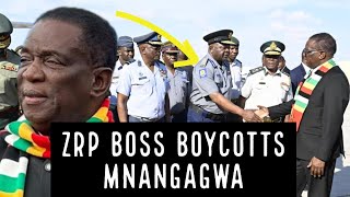 Chachaya ZRP Boss Boycotts Mnangagwa Hazvipere mushe 🇿🇼 [upl. by Dave292]