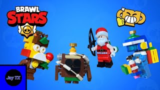 LEGO Brawl Stars 2021 Brawliday skins  Tutorial  review [upl. by Eicnahc778]