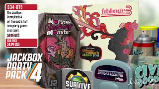 The Jackbox Party Pack 4  Official Trailer [upl. by Ardnaed868]