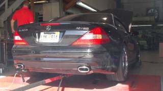 RENNtech SL600 dyno testing [upl. by Dalury15]