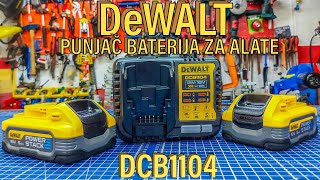 DEWALT DCB1104 PUNJAC ZA BATERIJE ALATA [upl. by Kristianson]