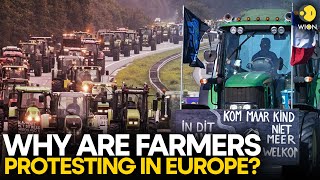 Why are farmer protests spreading in Europe ahead of EU summit  WION Originals [upl. by Crichton]