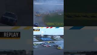 NASCAR The big one in Talladega 2024 nascarplayoffs nascarcup nascar nascarcrashes nascar2024 [upl. by Luba]