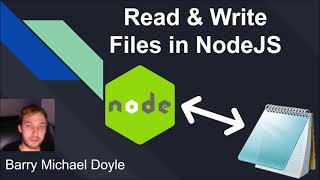 How to READ and WRITE Files in NodeJS [upl. by Joete569]