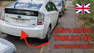 🚗Zašto kradu tablice sa automobila u Engleskoj [upl. by Areit]