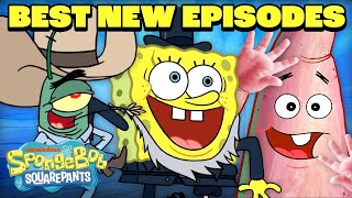 2 Hours of NEW SpongeBob Episodes  120 Minute Compilation  SpongeBobOfficial [upl. by Gerius]