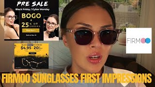 💜💙 FIRMOO sunglasses first impressions amp Black Friday amp Cyber Monday sales firmoo [upl. by Newbill]