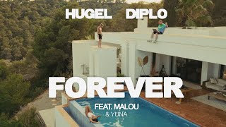 HUGEL Diplo  Forever feat Malou amp Yuna Official Visualizer [upl. by Neff]