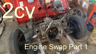 2CV Engine Swap [upl. by Alanson]