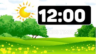 🌞 Can You Finish This Challenge in 12 Minutes Fun Spring Timer for Kids [upl. by Aketahs455]