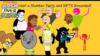 Rock Paper Scissors host a slumber partyGrounded [upl. by Aslam]