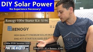 Build Your First Solar Power System Beginner Tutorial Easily Explained Budget Friendly [upl. by Ardnekan148]