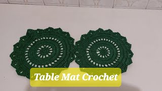 Table mat crochet pattern Watch this caregiverinisrael [upl. by Kos]