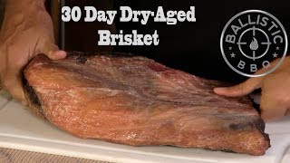 30 Day Dry Age Beef Brisket Experiment  UMAi Dry [upl. by Eesac]