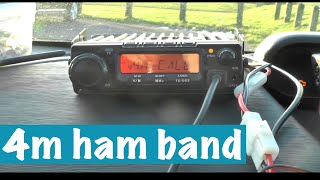 Is there life om 4M ham radio band [upl. by Farlie]