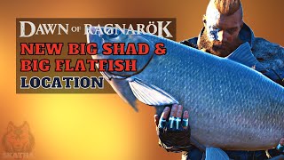 Big shad and big flat fish location in Assassins Creed® Valhalla Dawn Of Ragnarok [upl. by Aned989]