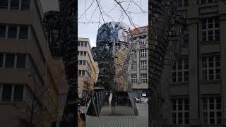 Prague what to see Kafka head [upl. by Dammahom]