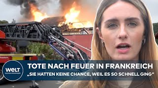 DRAMA IN FRANKREICH Tote nach Brand in Ferienunterkunft [upl. by Donaghue]