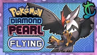 Pokémon DiamondPearl Hardcore Nuzlocke  FLYING TYPES ONLY No ItemsOverleveling [upl. by Michaela]