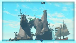 Pirate Tycoon 🏴‍☠️ Galleon Island in Roblox [upl. by Beka]