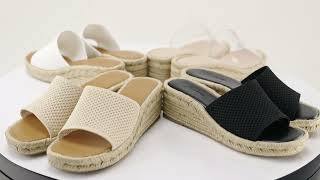 Arromic Espadrilles Wedge Platform Sandals [upl. by Nicole]