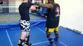 Shawn Yacoubian amp Peter Cunningham Kickboxing Technique [upl. by Andel]