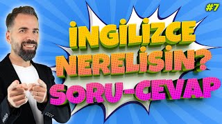 İngilizce Nereli Olduğunu Sorma ve Cevaplama 7 [upl. by Imeaj265]