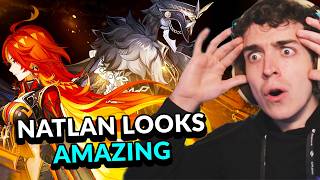 NEW NATLAN DEMO AHHH Ignition Teaser A Name Forged in Flames REACTION  Genshin Impact [upl. by Aisined897]