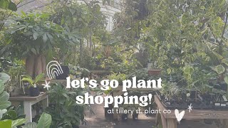 Plant Shopping at Tillery Street Plant Co in Austin TX 🌈🌱 [upl. by Ensoll]