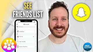 How To See My Snapchat Friends List [upl. by Attesoj]