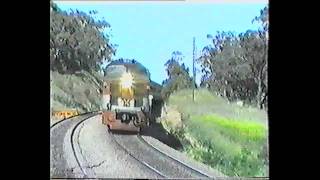 3 x 900s on the Overland approaching Lynton [upl. by Maurilla]