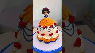 Full tutorial on making barbie cake [upl. by Tniassuot845]