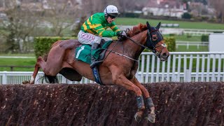 CORBETTS CROSS outlines future Gold Cup claims with commanding National Hunt Chase win [upl. by Ambrogino840]