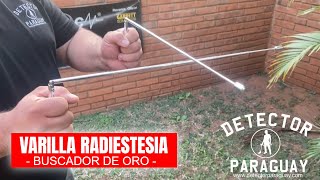 Varilla Radiestesia Para Buscar Oro Bomul Detector Larga Distancia Detector [upl. by Ahsym]