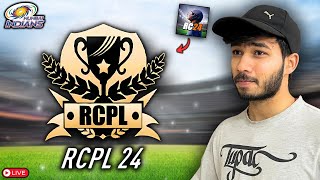 Playing IPL 2024 in Real Cricket 24 with MI vs RR 💙🏏 🔴LIVE  gaming rc24 [upl. by Aubarta]