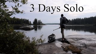 3 Days Solo Camping in Manitoba Backcountry  Exploring the Seagrim Lake Chain [upl. by Netta831]