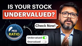 How to find true valuation of a stock  PEG Ratio ft Kumar Saurabh [upl. by Hearsh]